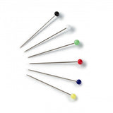 PRYM 1.25" Colour Glass-Headed Pins