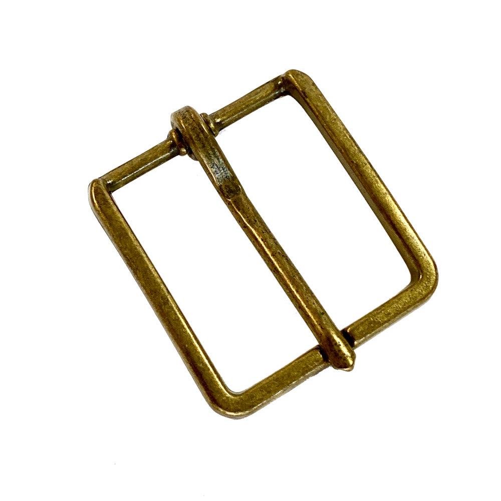 Antique Brass 1-3/16" Minimal Rectangular Buckle