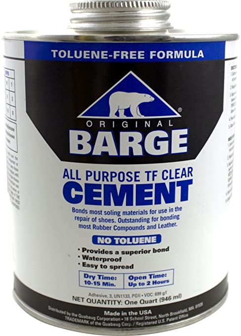 BARGE All Purpose Cement - Toluene Free CLEAR (0.946 L / 32 oz)