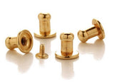 4mm Post / Button Stud Fasteners for Leather