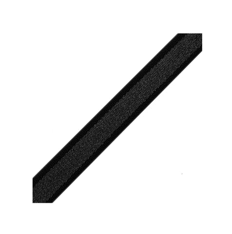 Non-Slip Gripper Silicon Elastic - Black & White (3/8, 1/2, 3/4, 1.5)
