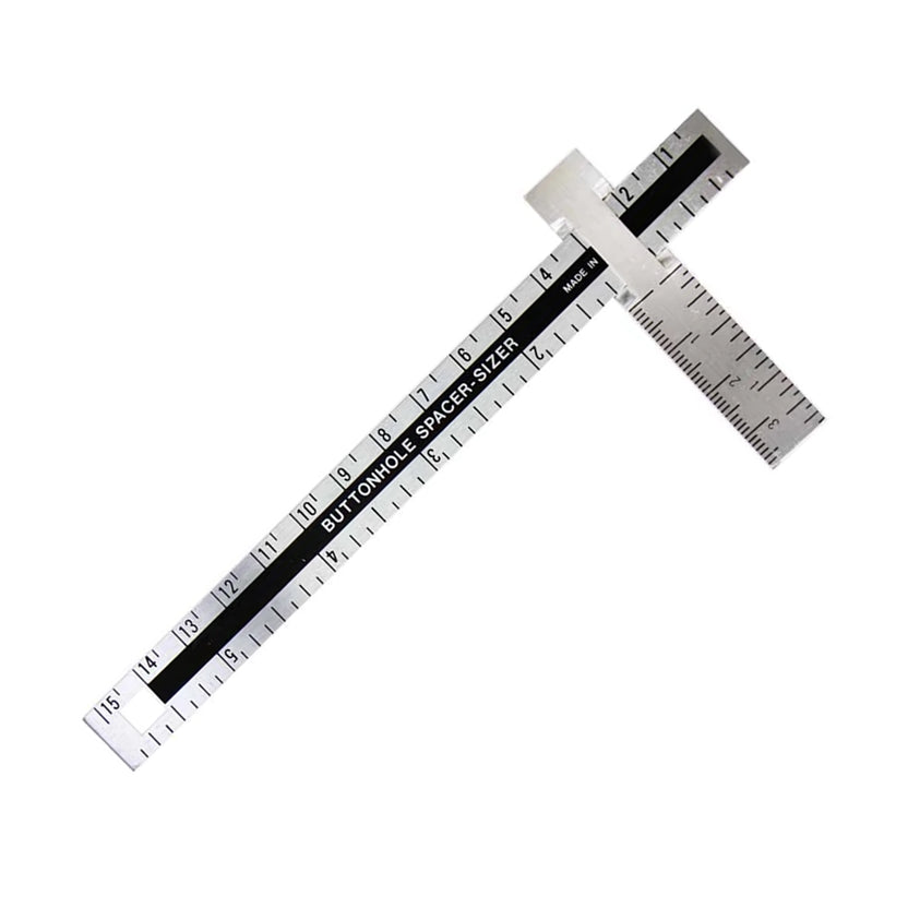 UNIQUE Buttonhole Spacer and Sizer – Sewing Supply Depot