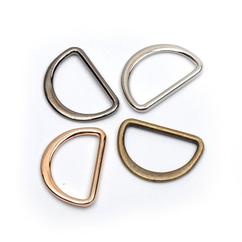Harness Triangle D-ring 40 x 8 mm Nickel Plated