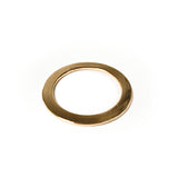 1" Flat Slim Profile O-Ring - Rose Gold