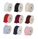 1.5" Grosgrain 100% Polyester Ribbon (By the Yard - 16 Colours)