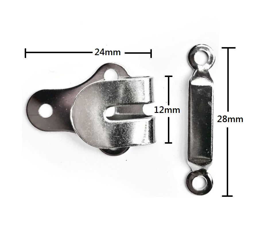Heavy Duty Skirt / Pant Hook & Bar - Sew On (12mm) – Sewing Supply Depot