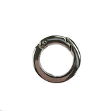 1" Nickel Spring Opening Ring with Flat Profile