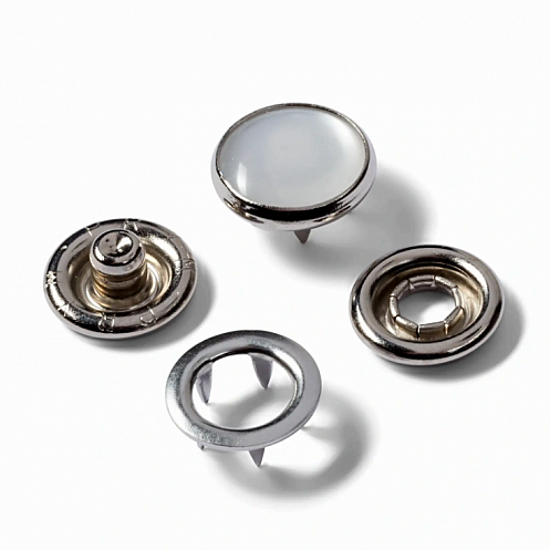 10.5mm Pearl Halo / Ring Snap Fasteners