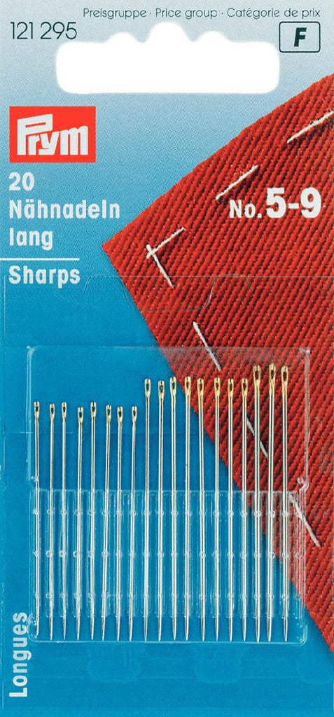 PRYM Hand Sewing Needles - Size 5-9 Sharp