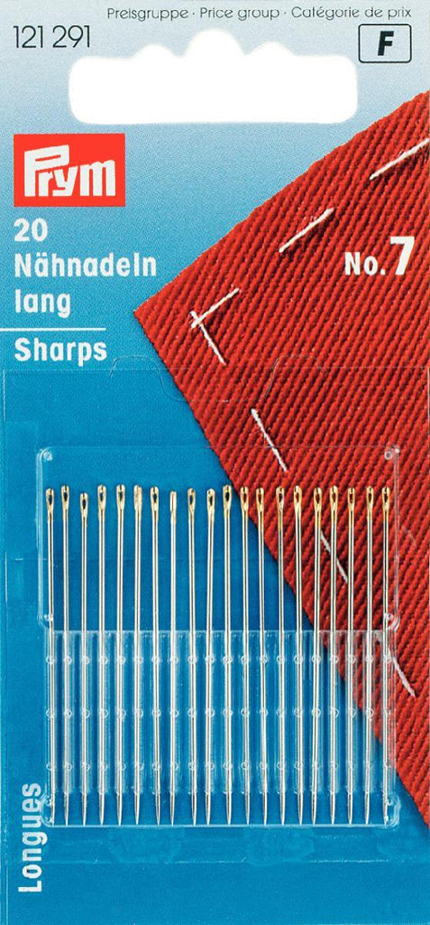 PRYM Hand Sewing Needles - Size 7 Sharp