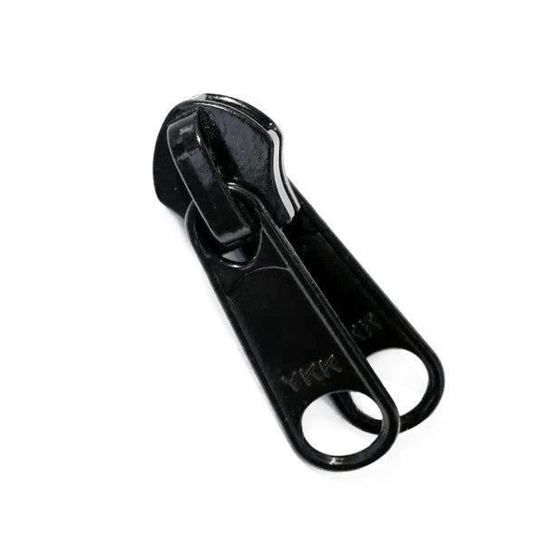 YKK #10 Coil Double Tab Non-Lock Slider - Black – Sewing Supply Depot