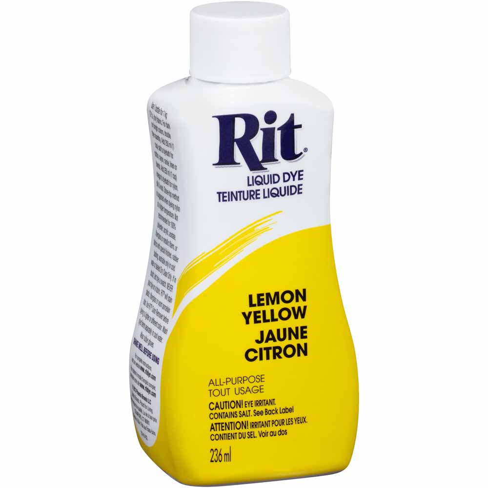 Lemon Yellow All-Purpose Dye – Rit Dye