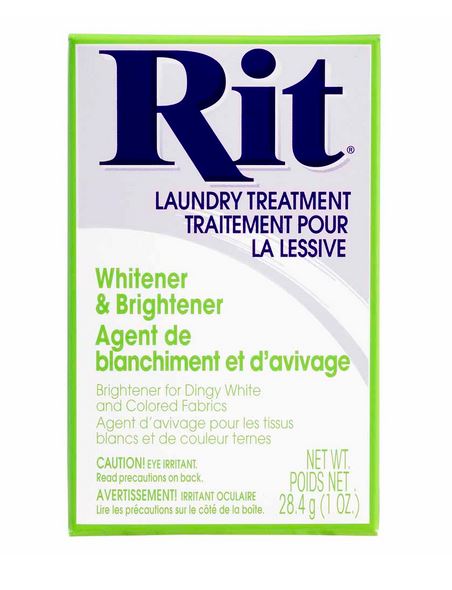 RIT Fabric Whitener and Brightener Powder - 28.4g (1 oz)