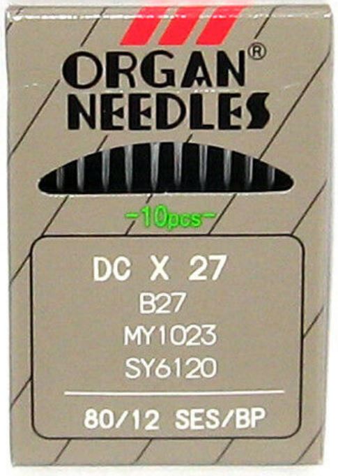 Industrial Serger Machine DC x 27, B27 Needles (10-pack)