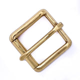 Solid Brass Roller Buckle with Stainless or Brass Tongue