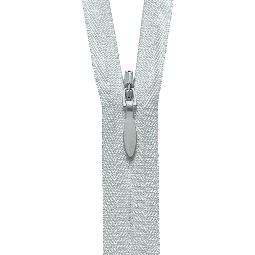 YKK Invisible Zipper - Light Grey