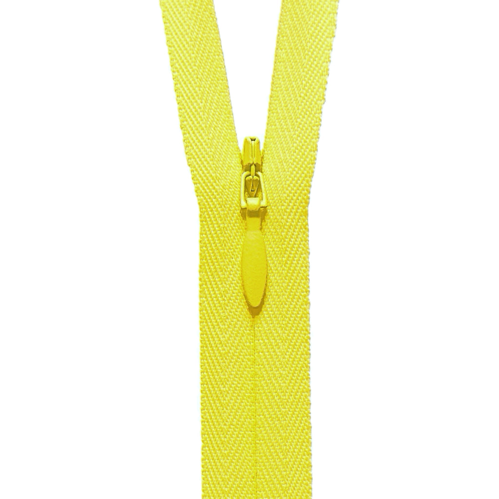 YKK Invisible Zipper - Yellow
